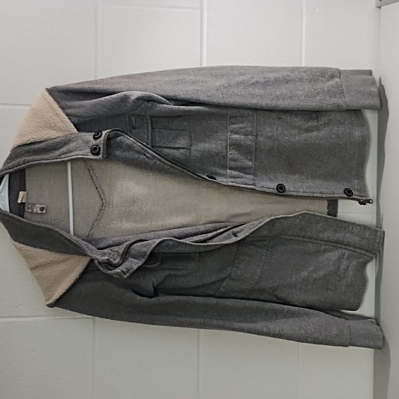 Element Wood & Thread Sherpa Hood, Heavy French Terry Sweatshirt Jacket Med - Picture 16 of 16